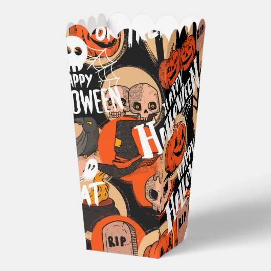 Cute & Scary Halloween Spooky vibes Bedankdoosjes (Voorkant)