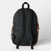 Cute & Scary Halloween Spooky vibes  Bedrukte Rugzak (Achterkant)