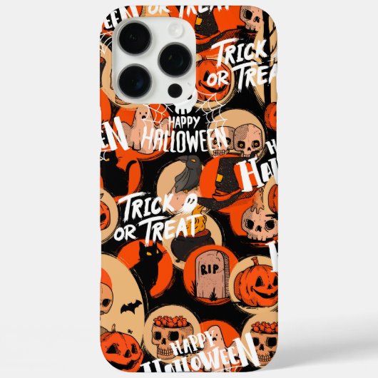 Cute & Scary Halloween Spooky vibes Case-Mate iPhone Case (Achterkant)