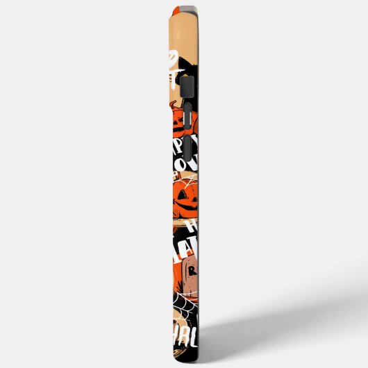 Cute & Scary Halloween Spooky vibes Case-Mate iPhone Case (Achterkant / Links)