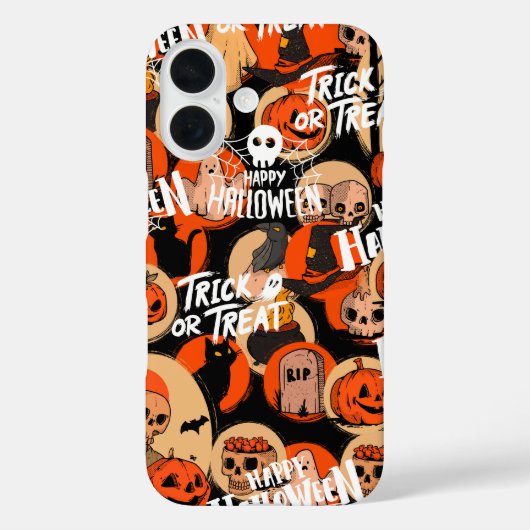 Cute & Scary Halloween Spooky vibes Case-Mate iPhone Case (Achterkant)