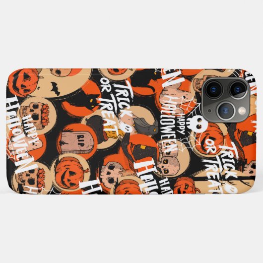 Cute & Scary Halloween Spooky vibes Case-Mate iPhone Case (Achterkant (horizontaal))