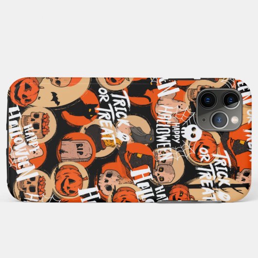 Cute & Scary Halloween Spooky vibes Case-Mate iPhone Case (Achterkant (horizontaal))