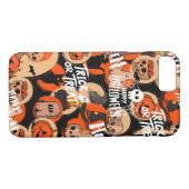 Cute & Scary Halloween Spooky vibes Case-Mate iPhone Case (Achterkant (Horizontaal))