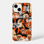 Cute & Scary Halloween Spooky vibes iPhone Hoesje (Achterkant)