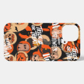 Cute & Scary Halloween Spooky vibes iPhone Hoesje (Achterkant horizontaal)