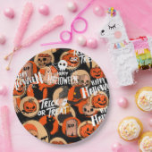 Cute & Scary Halloween Spooky vibes Papieren Bordje (Feest)