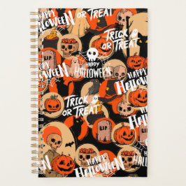  Cute & Scary Halloween Spooky vibes  Planner