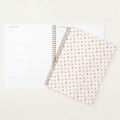 Cute Scattered Mini Polka Dots Muted Terrazzo Spec Planner (Display)