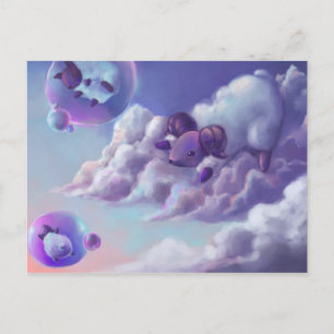 Cute schaap briefkaart