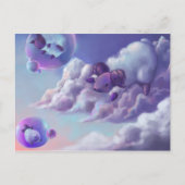 Cute schaap briefkaart (Voorkant)