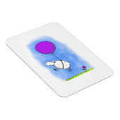 Cute schaap grappige cartoon magnet magneet (Rechterzijde)