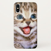 Cute Schattig Fluffy Kitten Case-Mate iPhone Case (Achterkant)