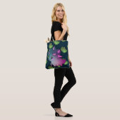 Cute Schattig Green Dinosaur Tote Bag (Op model)