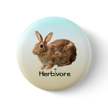 Cute Schattig Herbivore Vegan Wild Bunny Ice Blue