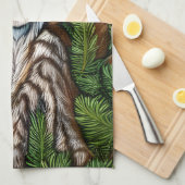 Cute Schattig Little Lynx Kitten Theedoek (Quarter Fold)