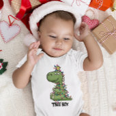 Cute Schattig Merry kerstTREE REX
