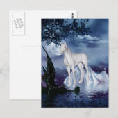 Cute Schattig mystical Unicorn Briefkaart (Voorkant / Achterkant)
