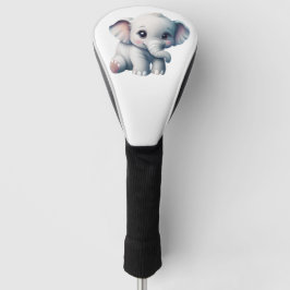 Cute Schattige Kawaii Baby Elephant Golfheadcover