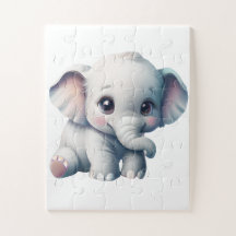 Cute Schattige Kawaii Baby Elephant