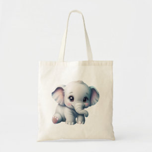 Cute Schattige Kawaii Baby Elephant Tote Bag