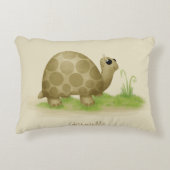 Cute Schildpad Accent Kussen (Voorkant)
