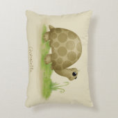 Cute Schildpad Accent Kussen (Voorkant(Verticaal))