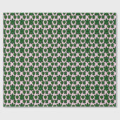 Cute schildpad en monstera bladeren patroon cadeaupapier (Vlak)