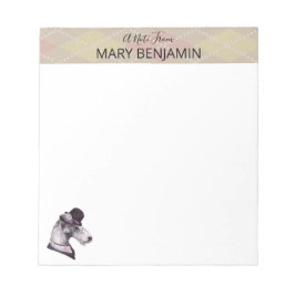 Cute  Schnauzer Dog & Pet Pset Pattern Notitieblok