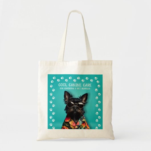 Cute Schnauzer Tote Bag (Voorkant)