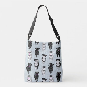 Cute Schnauzers Crossbody Tas