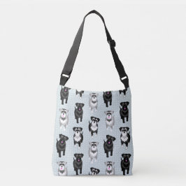 Cute Schnauzers Crossbody Tas