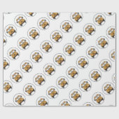 Cute School Bus Cadeaupapier (Vlak)