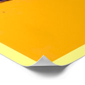 Cute School Bus Poster (Hoek)