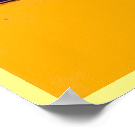 Cute School Bus Poster (Hoek)