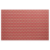Cute School Bus Red Pattern Stof (Yard (91,4 cm))