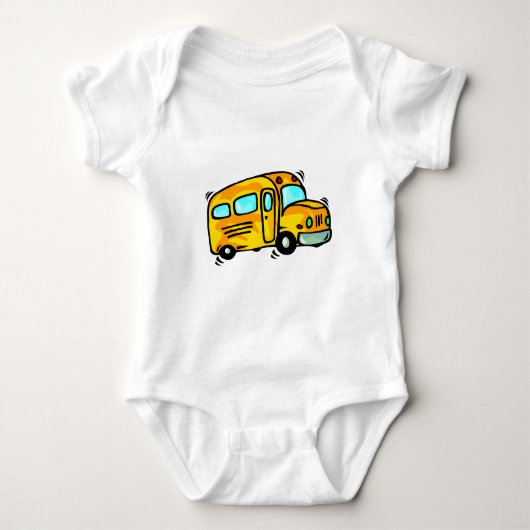 Cute School Bus Romper (Voorkant)