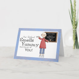 Cute School Cook Bedankt