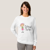 Cute School Nurse T-shirt (Voorkant volledig)