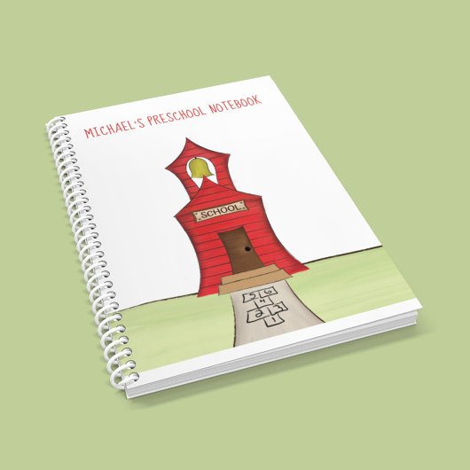 Cute School Personalized Keepsake Notitieboek