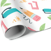 Cute School Supply Cadeaupapier (Rol Hoek)