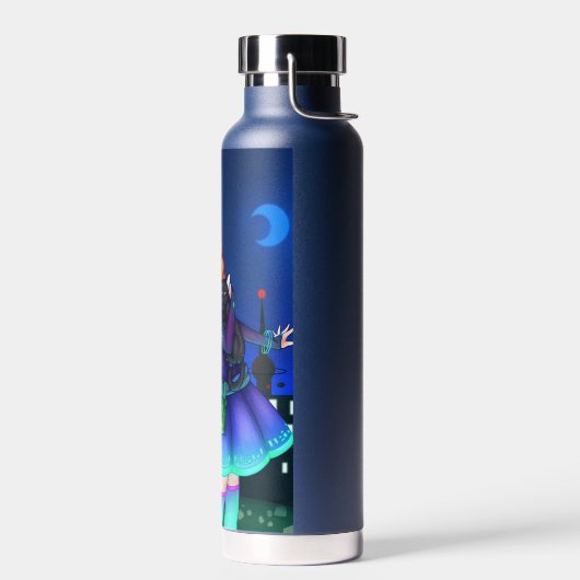 Cute Sci-Fi Girl Waterfles (Links)