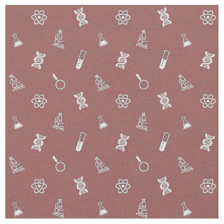 Cute Science Fabric Stof