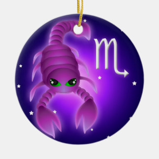 Cute Scorpio Zodiac Keramisch Ornament