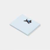 Cute Scottie Dog Post-it® Notes (Schuin)