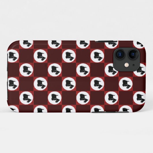 Cute Scottie Dogs Case-Mate iPhone Case (Achterkant (horizontaal))