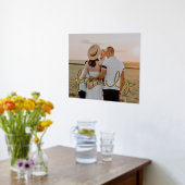 Cute script Family afbeelding gold text bedekking Folie Afdrukken (Laag (Keuken))