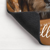 Cute Script huisdier foto Muismat (Hoek)