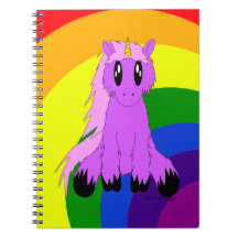 Cute Scruffy Unicorn-laptop