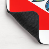 Cute Scubadorable Dive Flag Muismat (Hoek)